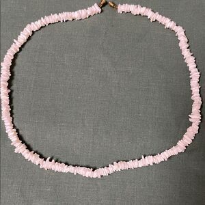 Vintage White Beaded Necklace